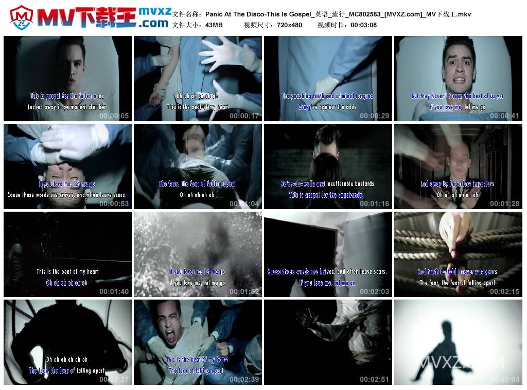 Panic At The Disco-This Is Gospel_英语_流行_MC802583